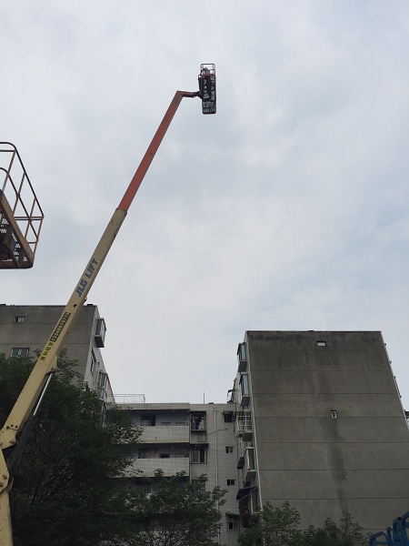 西安高空作业车场地存放如何保养